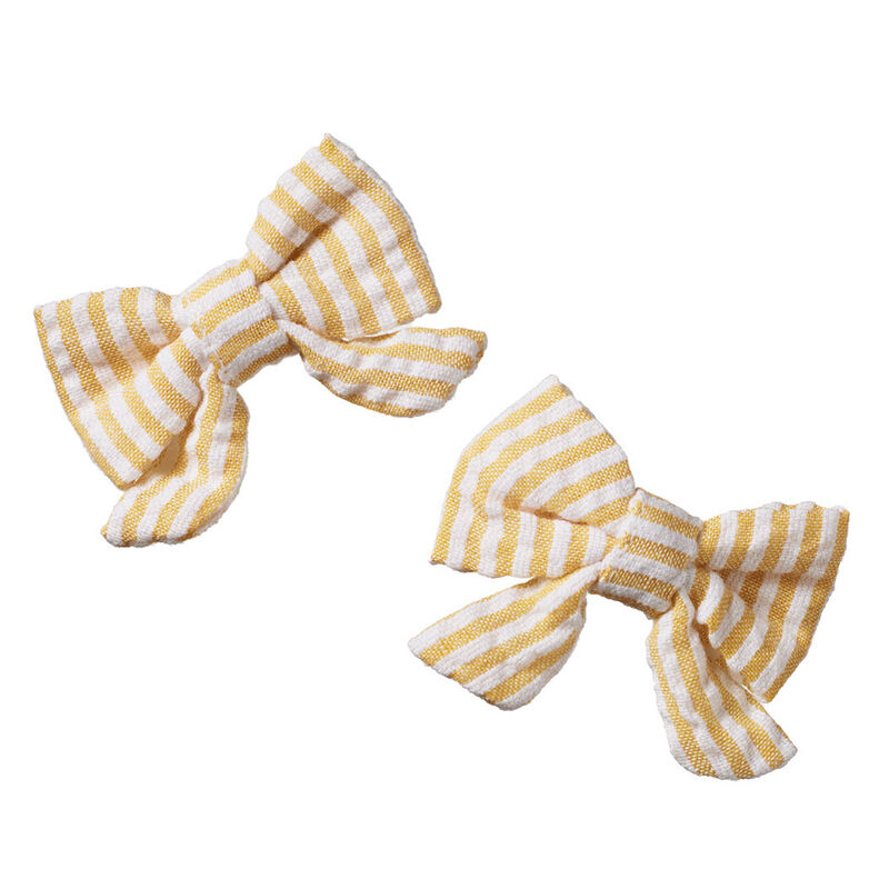 Nature Baby Bow Hair Clips 2 Pack image number 0